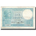 Francja, 10 Francs, Minerve, 1940, 1940-10-17, EF(40-45), Fayette:7.17, KM:84
