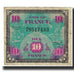 France, 10 Francs, Flag/France, 1944, 1944, EF(40-45), Fayette:VF18.1, KM:116a