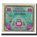Francia, 10 Francs, Flag/France, 1944, 1944, BB, Fayette:VF18.1, KM:116a