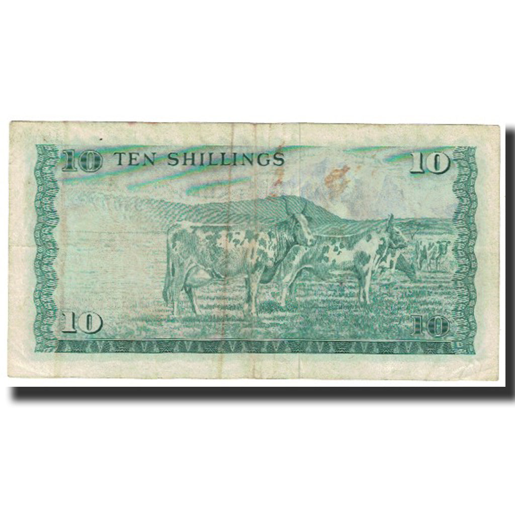 Banknote, Kenya, 10 Shillings, 1975, 1975-01-01, KM:12a, EF(40-45)