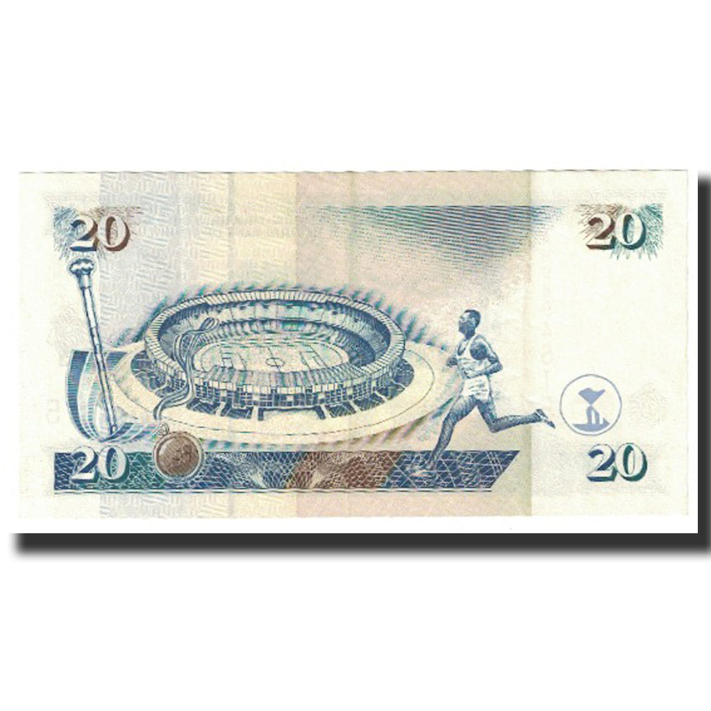 Banknote, Kenya, 20 Shillings, 1998, 1998-07-01, KM:35c, UNC(63)