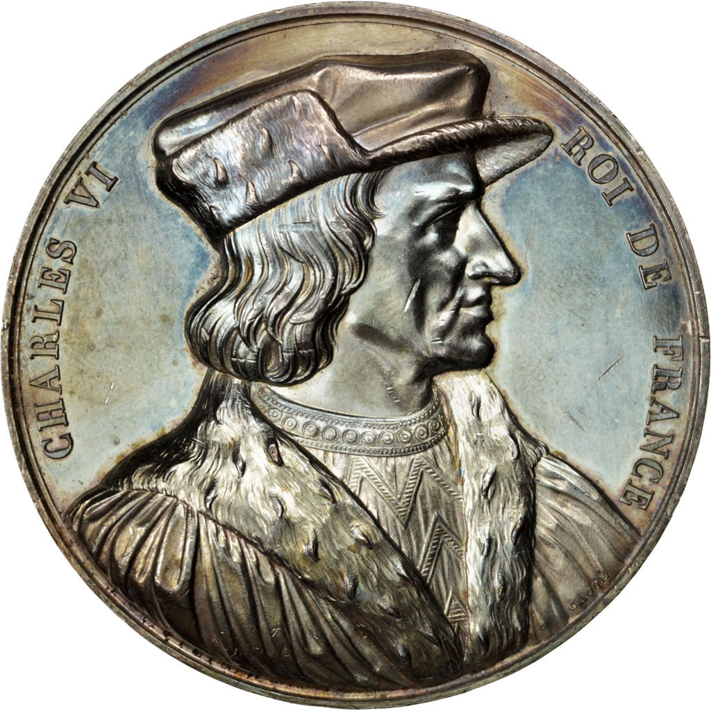 Charles VI, Médaille