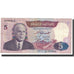 Nota, Tunísia, 5 Dinars, 1983, 1983-11-03, KM:79, EF(40-45)