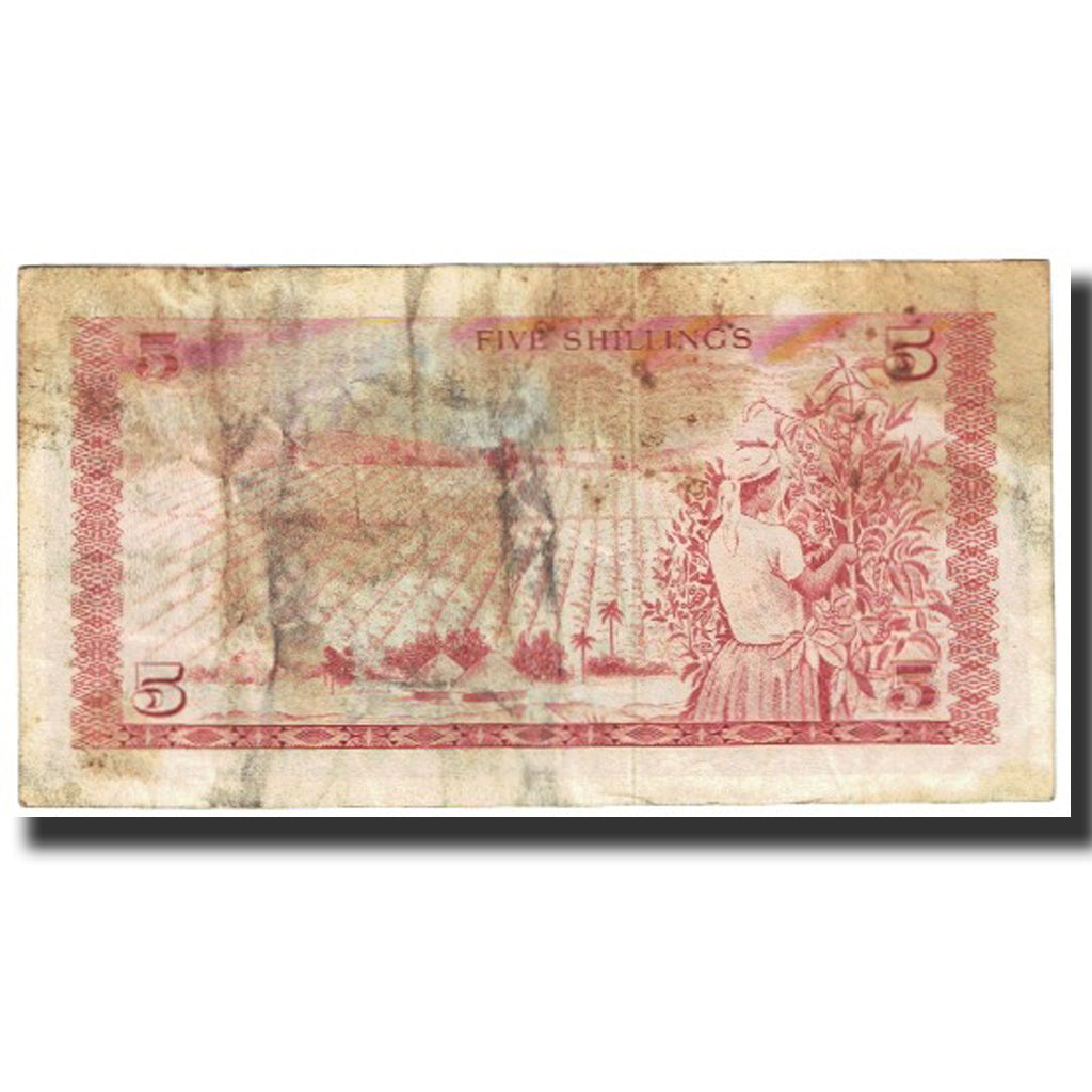 Banknote, Kenya, 5 Shillings, 1976, 1976-07-01, KM:11c, VF(20-25)