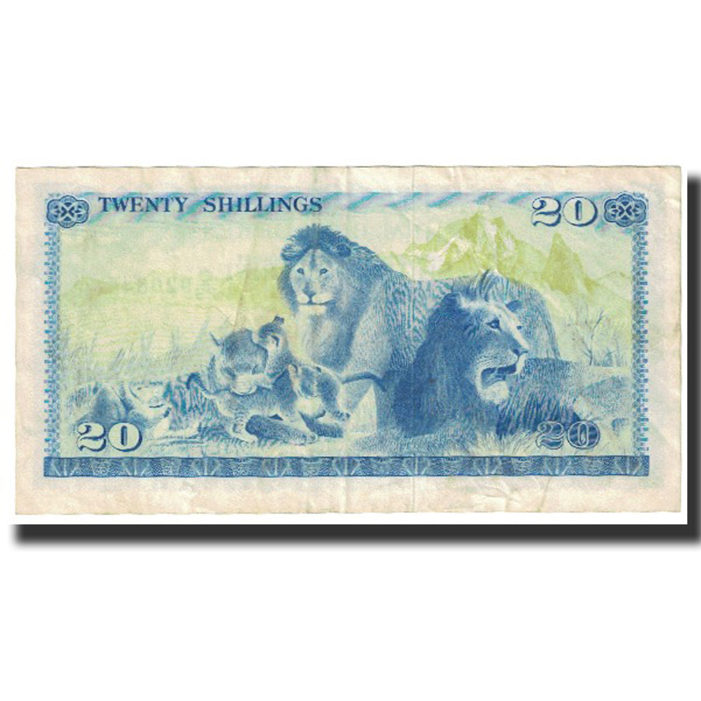 Banknote, Kenya, 20 Shillings, 1978, 1978-07-01, KM:17, EF(40-45)