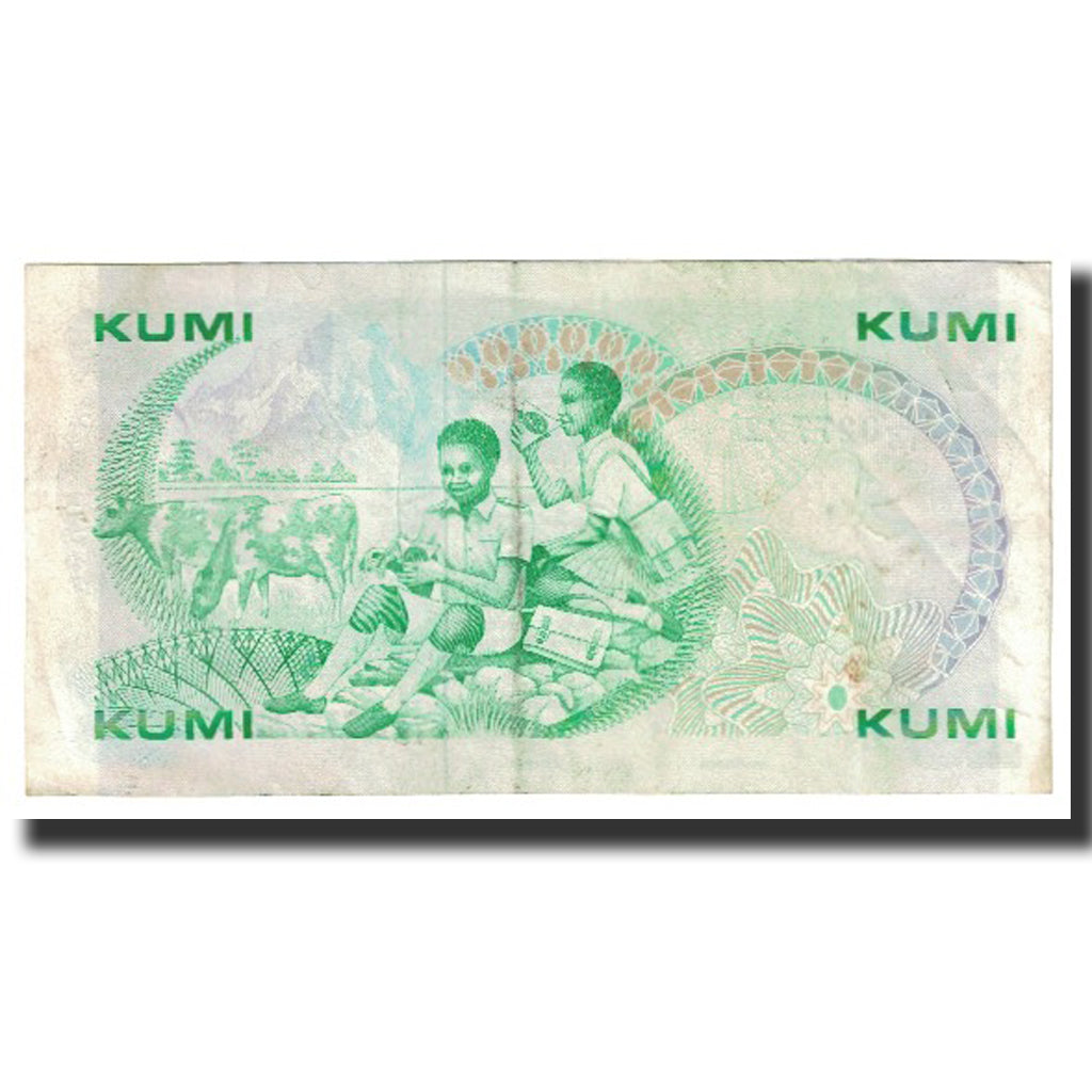 Banknote, Kenya, 10 Shillings, 1987, 1987-07-01, KM:20f, AU(50-53)