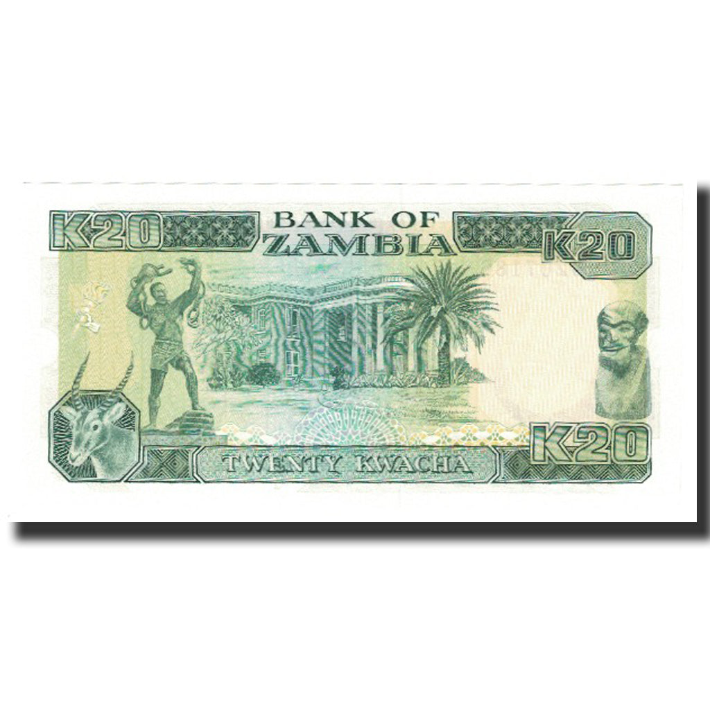 Banknote, Zambia, 20 Kwacha, KM:32b, UNC(63)