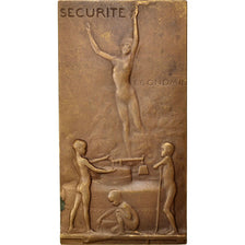 FRANCE, Railway, French Third Republic, Medal, 1923, AU(50-53), Bronze, 65,...