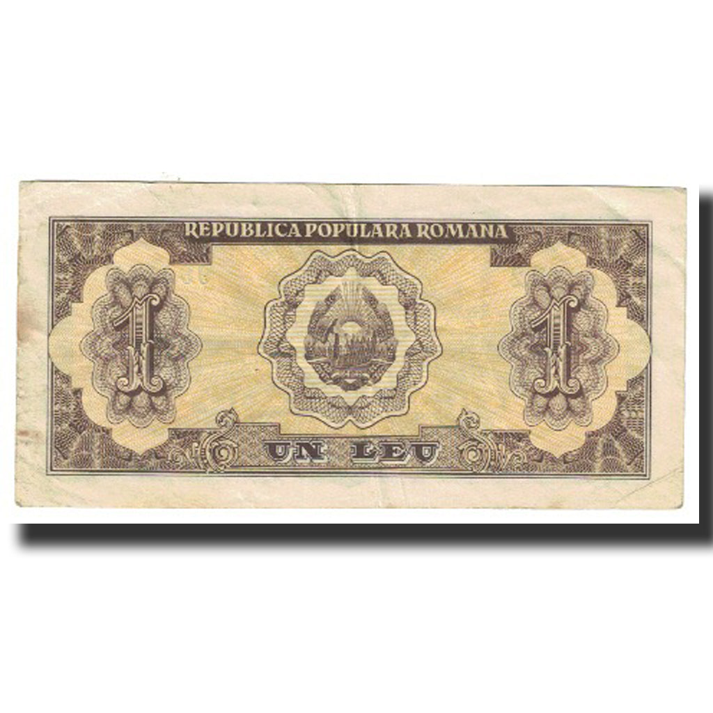 Banknote, Romania, 1 Leu, 1952, KM:81b, VF(20-25)