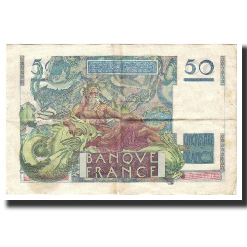 Frankrijk, 50 Francs, Le Verrier, 1951, 1951-02-01, TTB, Fayette:20.17, KM:127c