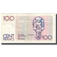 Billete, 100 Francs, Bélgica, KM:142a, MBC