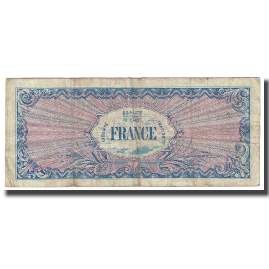 France, 50 Francs, Drapeau/France, 1944, Undated (1944), TB, Fayette:VF24.2