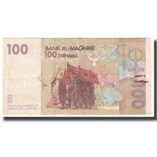 Geldschein, Marokko, 100 Dirhams, KM:70, S