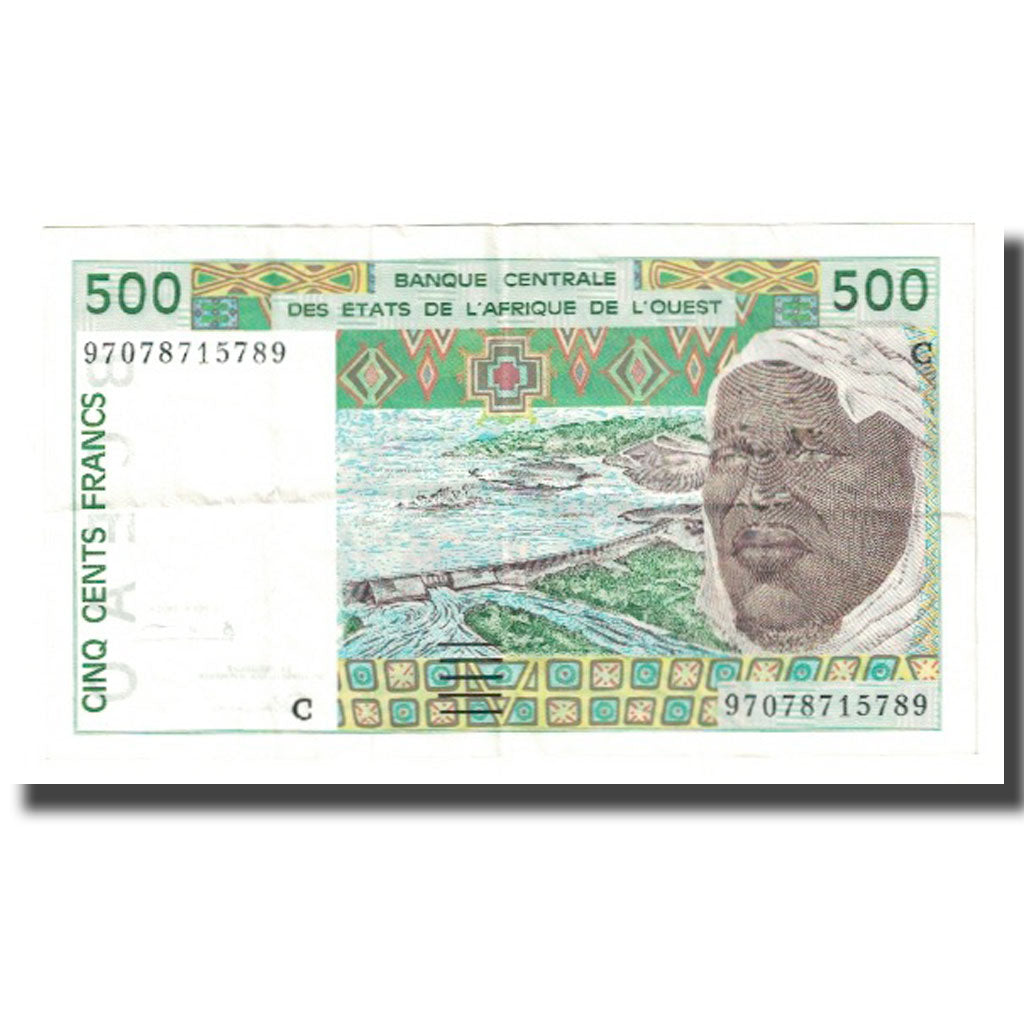 Banconote, Stati dell'Africa occidentale, 500 Francs, KM:210Bl, BB+