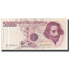 Biljet, Italië, 50,000 Lire, 1984, 1984-02-06, KM:113a, TTB