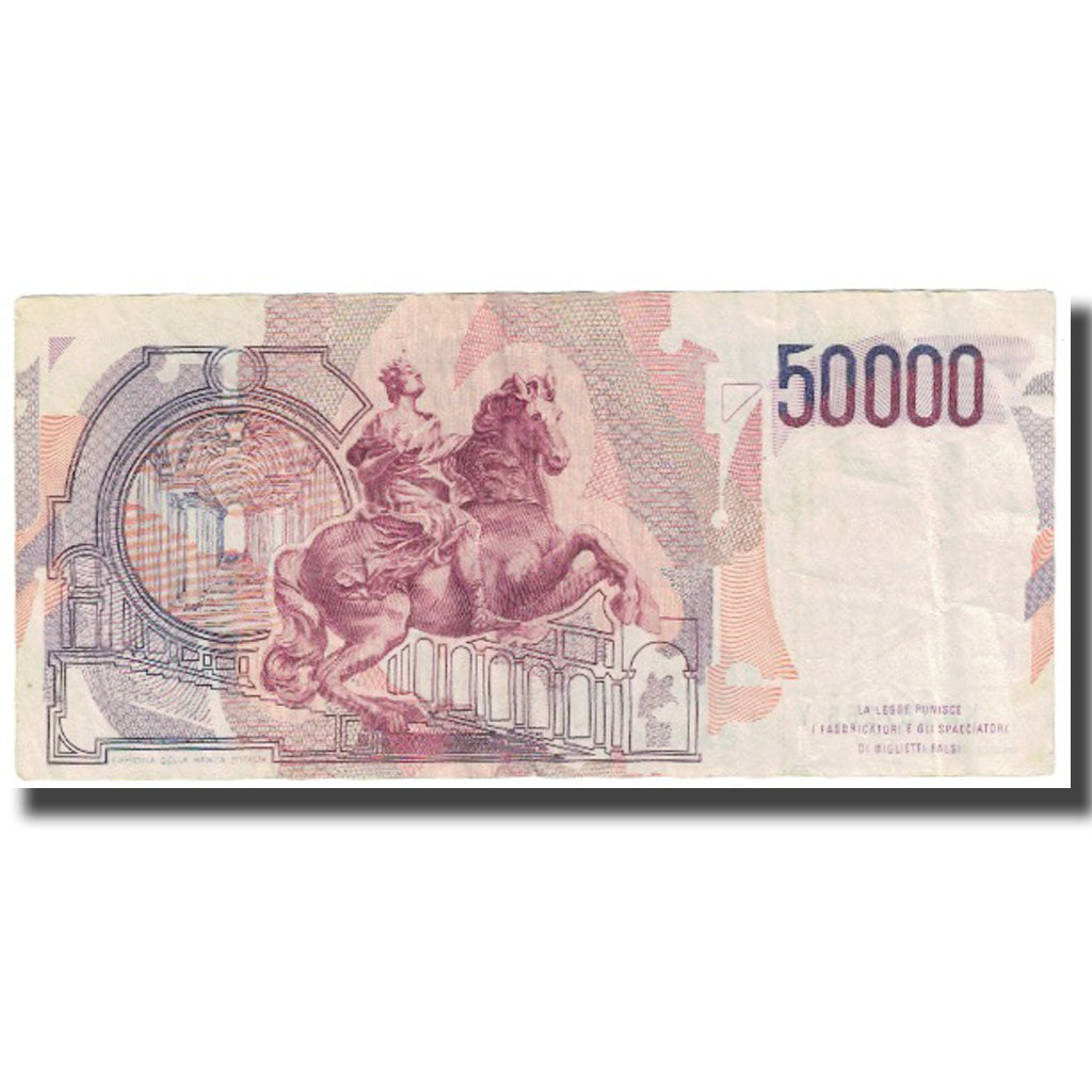 Banknote, Italy, 50,000 Lire, 1984, 1984-02-06, KM:113a, EF(40-45)