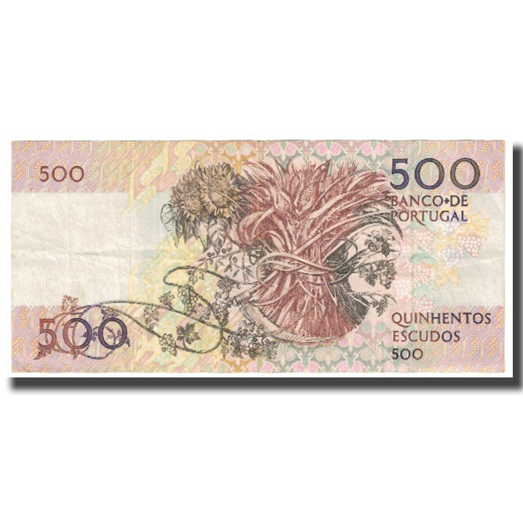Biljet, Portugal, 500 Escudos, 1992, 1992-02-13, KM:180d, TTB+