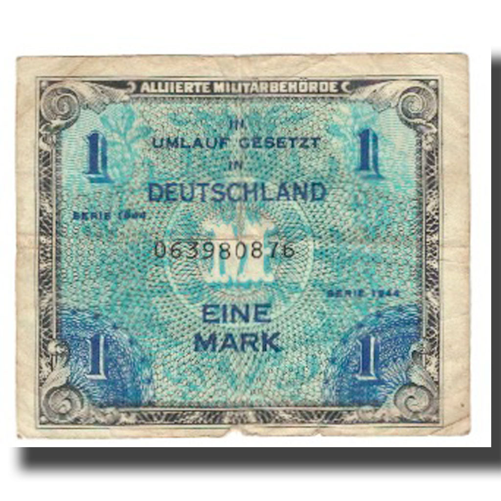 Geldschein, Deutschland, 1 Mark, 1944, 1944, KM:192a, S+