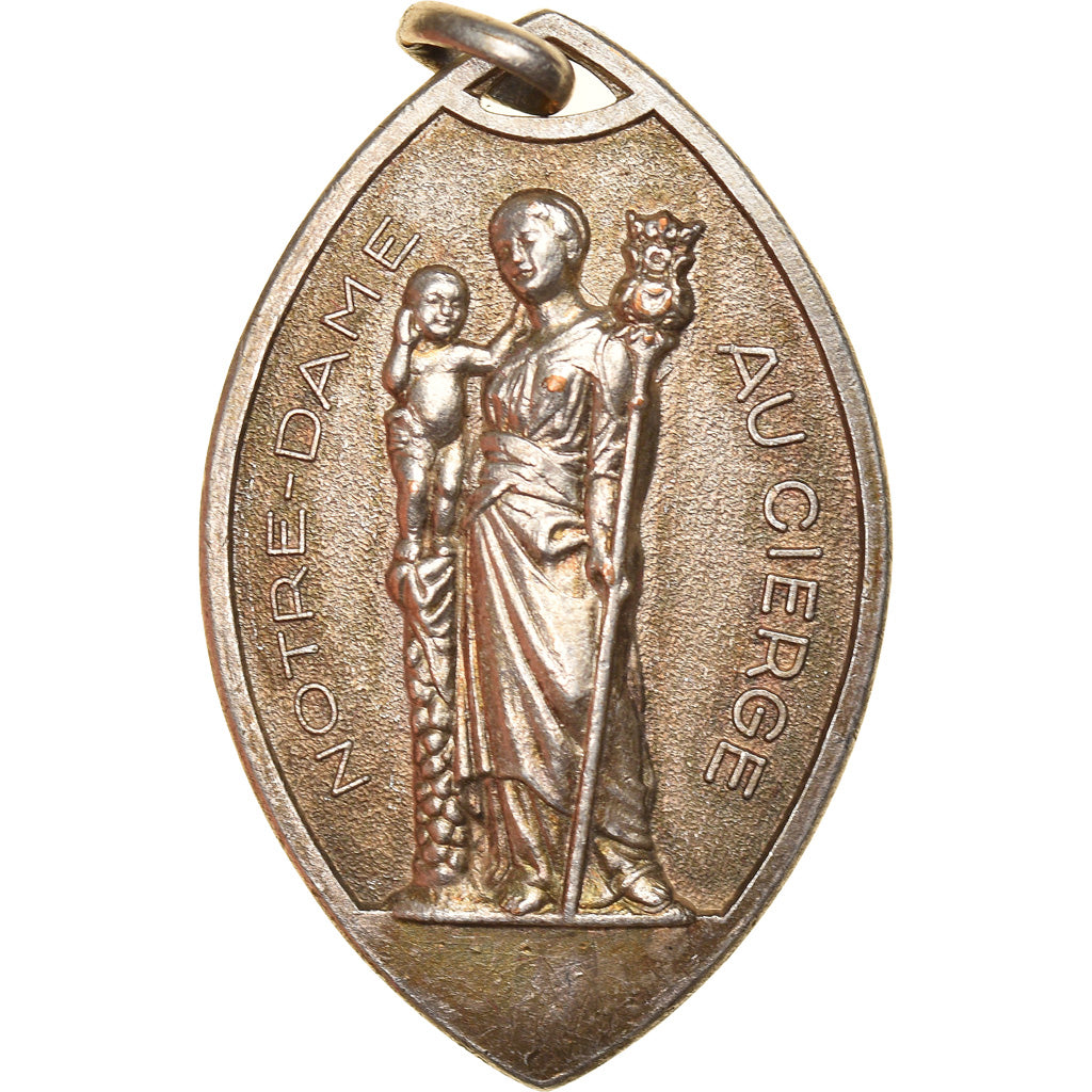 Frankreich, Medaille, Notre Dame au Cierge, Epinal, Religions & beliefs, VZ+