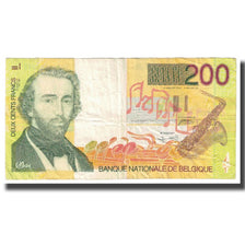 Banknot, Belgia, 200 Francs, Undated, Undated, KM:148, EF(40-45)