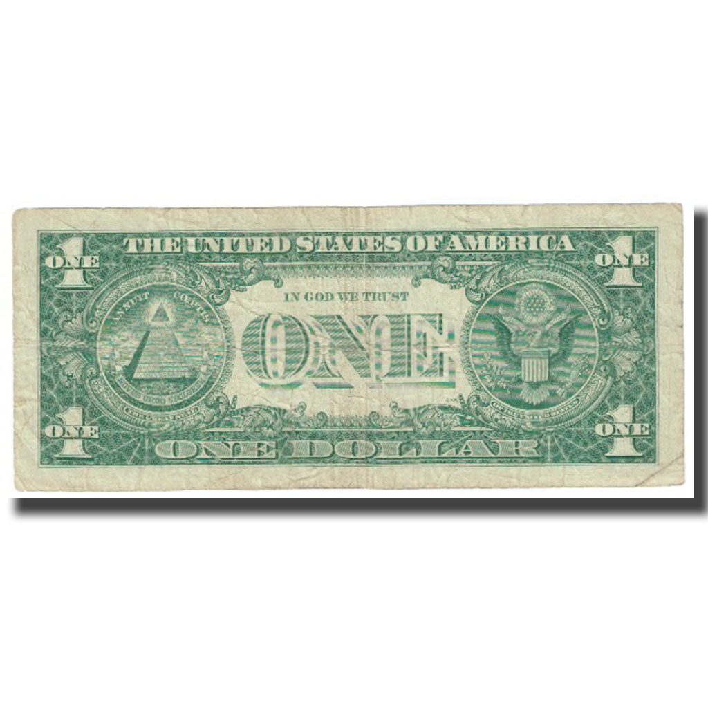 Banknote, United States, One Dollar, 1957, Undated (1957), KM:1464, VF(30-35)