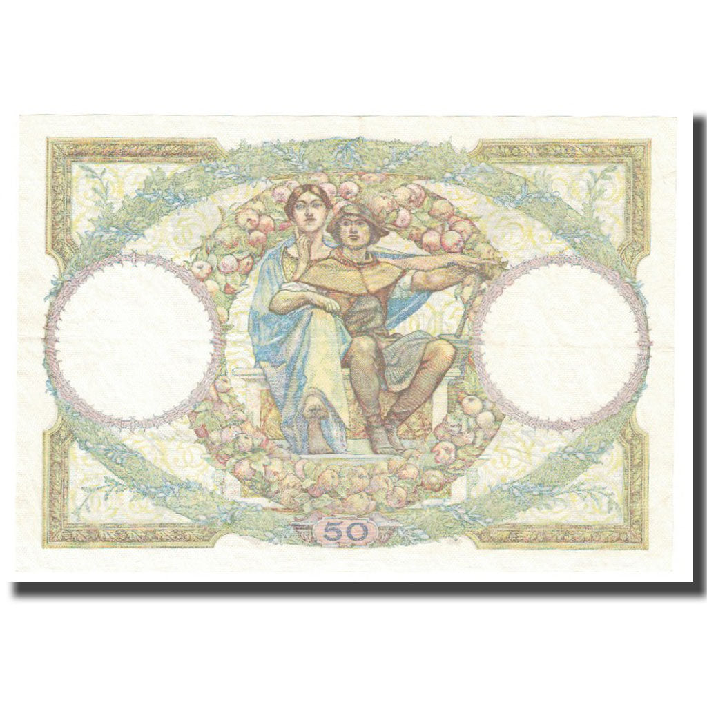 France, 50 Francs, Luc Olivier Merson, 1931, 1931-08-13, SUP+, Fayette:16.2