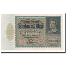 Banknote, Germany, 10,000 Mark, 1922, 1922-01-19, KM:70, UNC(60-62)