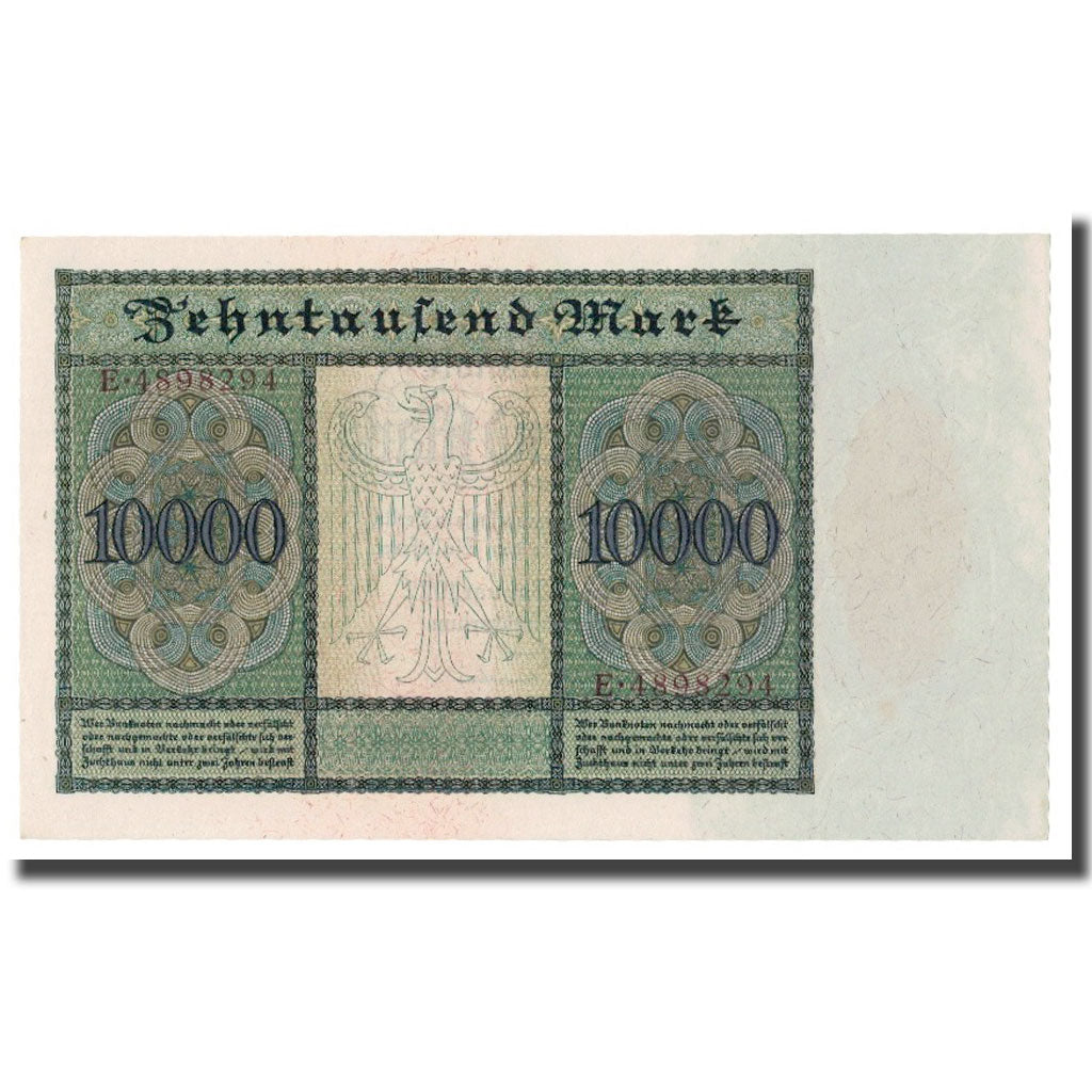 Banknote, Germany, 10,000 Mark, 1922, 1922-01-19, KM:70, UNC(60-62)