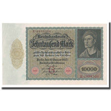 Banconote, Germania, 10,000 Mark, 1922, 1922-01-19, KM:70, SPL