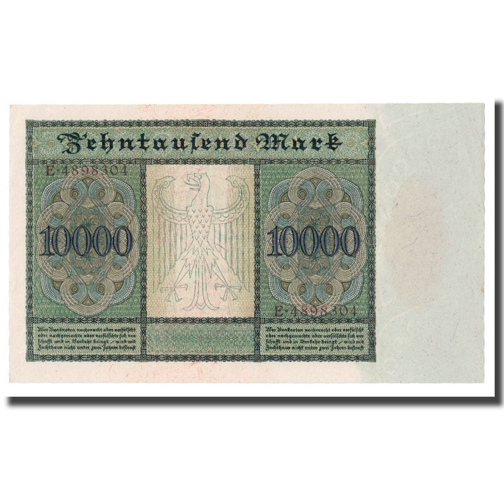 Banconote, Germania, 10,000 Mark, 1922, 1922-01-19, KM:70, SPL