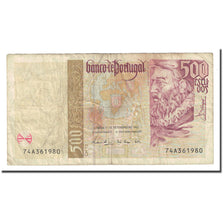 Banknote, Portugal, 500 Escudos, 1997, 1997-09-11, KM:187b, VF(30-35)