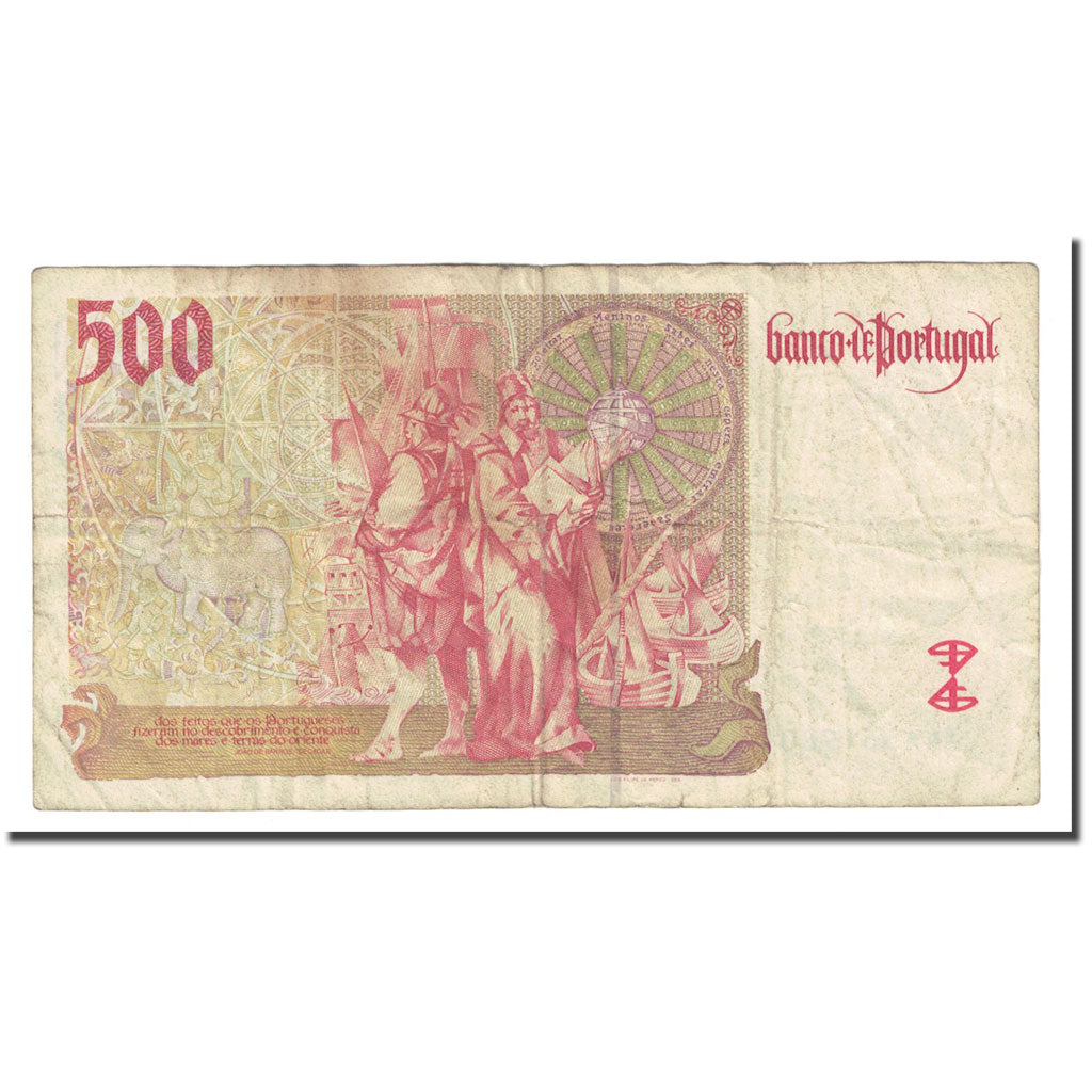 Banknote, Portugal, 500 Escudos, 1997, 1997-09-11, KM:187b, VF(30-35)