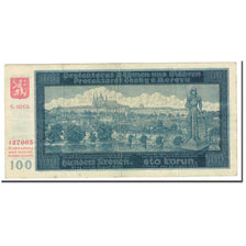 Banknote, Bohemia and Moravia, 100 Korun, KM:6a, VF(20-25)