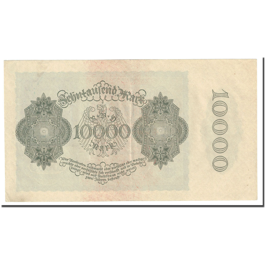 Banknote, Germany, 10,000 Mark, 1922, 1922-01-19, KM:71, VF(20-25)