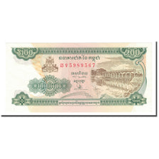 Banknote, Cambodia, 200 Riels, 1995, KM:37a, UNC(65-70)