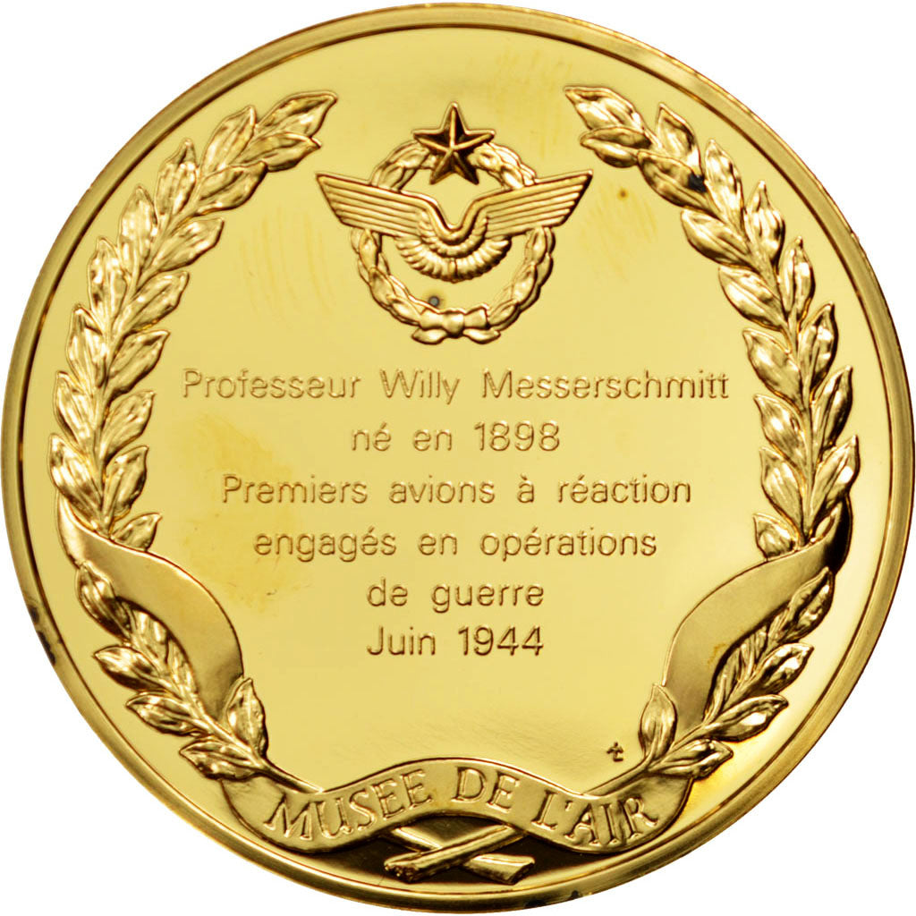 France, Medal, French State, Aviation, MS(60-62), Vermeil
