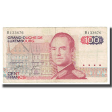 Nota, Luxemburgo, 100 Francs, 1980, 1980-08-14, KM:58a, VF(20-25)