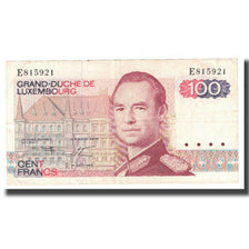 Banknote, Luxembourg, 100 Francs, 1980, 1980-08-14, KM:58a, VF(20-25)