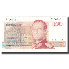 Banknote, Luxembourg, 100 Francs, 1980, 1980-08-14, KM:58a, VF(20-25)