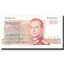 Biljet, Luxemburg, 100 Francs, 1980, 1980-08-14, KM:58a, TB