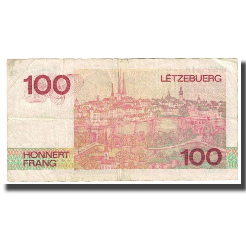 Banknote, Luxembourg, 100 Francs, KM:58b, VF(20-25)