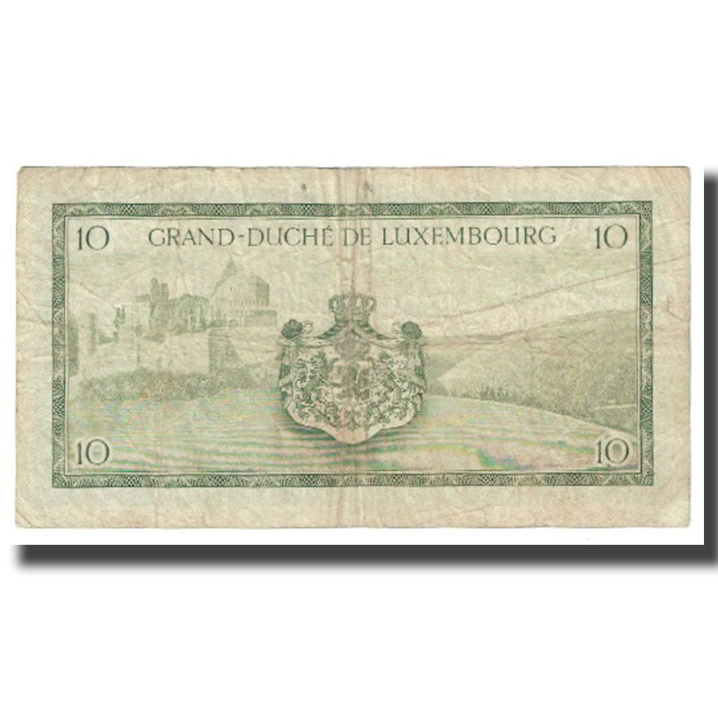 Banknote, Luxembourg, 10 Francs, KM:48a, VF(20-25)