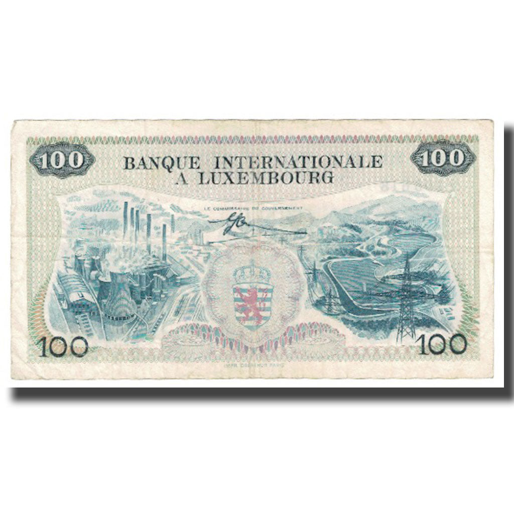 Banknote, Luxembourg, 100 Francs, KM:14A, EF(40-45)
