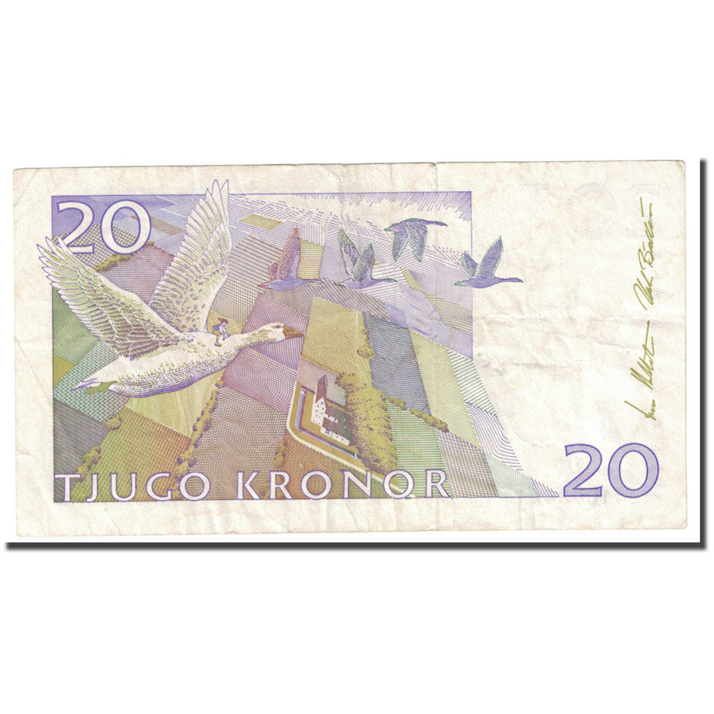 Banknot, Szwecja, 20 Kronor, KM:63a, EF(40-45)