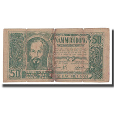 Banknote, Vietnam, 50 D<ox>ng, KM:27A, VG(8-10)