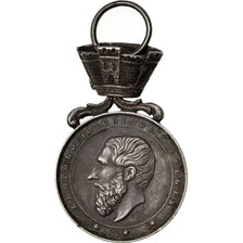 Belgium, Politics, Society, War, Medal, 1866, AU(55-58), Hart, Silver, 21, 11.80