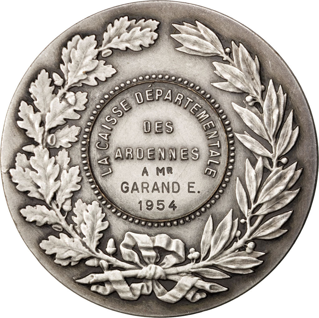 Belgique, Médaille, La Caisse Départementale des Ardennes