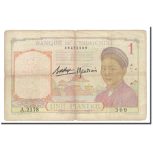 Banknote, FRENCH INDO-CHINA, 1 Piastre, KM:54b, VF(20-25)