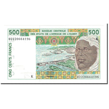 Banknote, West African States, 500 Francs, KM:710Km, UNC(63)