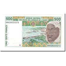 Geldschein, West African States, 500 Francs, KM:110Af, UNZ-